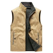 Load image into Gallery viewer, Wholesale Men&#39;s Cotton Reversible Vest Sleeveless Jacket
