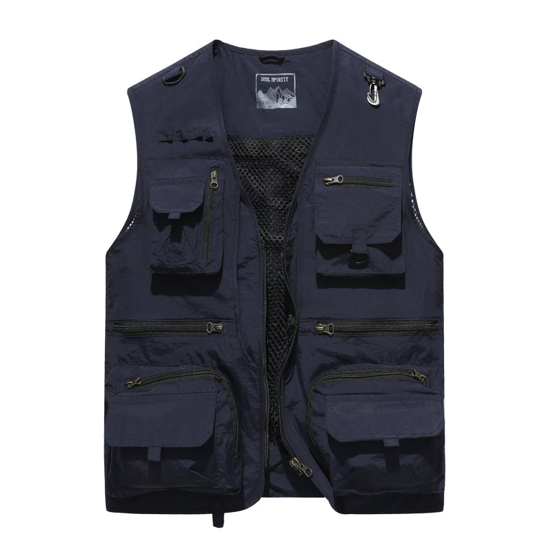 Wholesale Men's Daily Casual Multi Pockets Vest – Toff Sports
