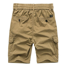 Load image into Gallery viewer, Custom Men&#39;s Stretch Cotton Washed Cargo Shorts 603
