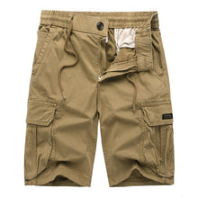 Load image into Gallery viewer, Custom Men&#39;s Stretch Cotton Washed Cargo Shorts 603
