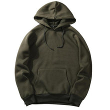 Load image into Gallery viewer, Custom Men&#39;s Spring Fall Season Fashion Fleece Hooded Coat
